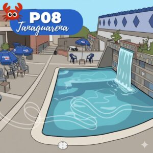 P08 Tanaguarenas. Piscina. Cocina Común. Cerca del mar