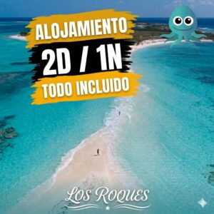 Paquete 2 Días / 1 Noche en Los Roques. Desde $160