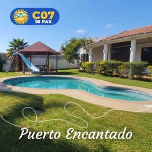 C07 Pto Encantado. Con Piscina. 10/15 personas