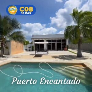 C08 Pto Encantado. Con Piscina 10 personas