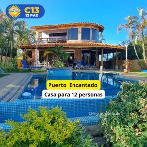 HC13 Pto Encantado. Con Piscina 12 personas. Desde $360 por noche