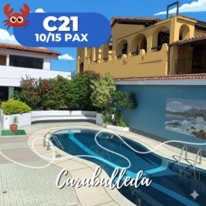 C21 Caraballeda. 10/15 Pax. Con piscina. Cerca del mar