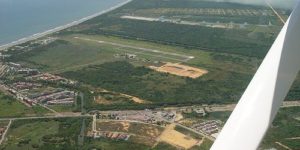 El Aeropuerto Nacional Higuerote.