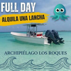 Lancha en alquiler en Los Roques