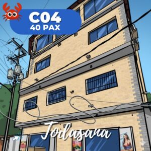 C04 Casa en Todasana 40 Pax. Sin piscina:. Cerca del mar