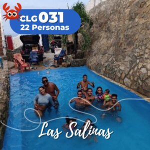 Casa en Las Salinas. 15 / 22  Pax. Con piscina. Cerca del mar (CLG031)