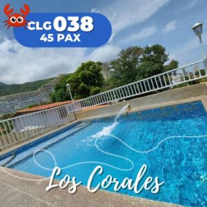 C38 Casa en Los Corales hasta 45 Pax. Con piscina. Cerca del mar