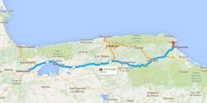 Cómo llegar desde Valencia a Higuerote