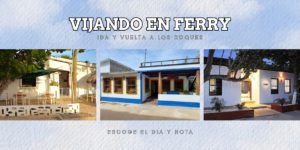 3 Paquetes Viajando en el Ferry a la Isla de Los Roques