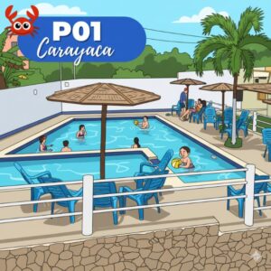 Carayaca. Posada con Piscina. Restaurante. Frente al mar P01