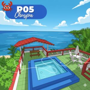 P05 Posada Todo Incluido. Con piscina. Frente del mar