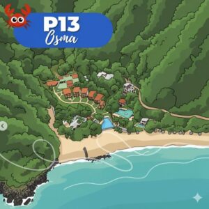 P25 Posada en Osma Todo Incluido con piscina frente al  mar