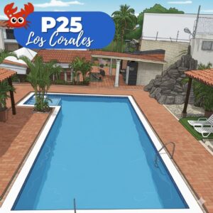 P25 Posada en Los Corales. Piscina. Cocina Común. Playa Cerca