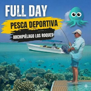 Full Day Pesca Deportiva en la isla de los Roques