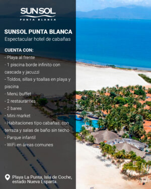 SUNSOL PUNTA BLANCA en  Isla de Coche