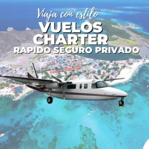Vuelo Charter  6 Pax Tipo Fullday